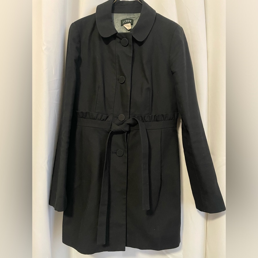 J.Crew Size 4 Elegant Black Women's Coat